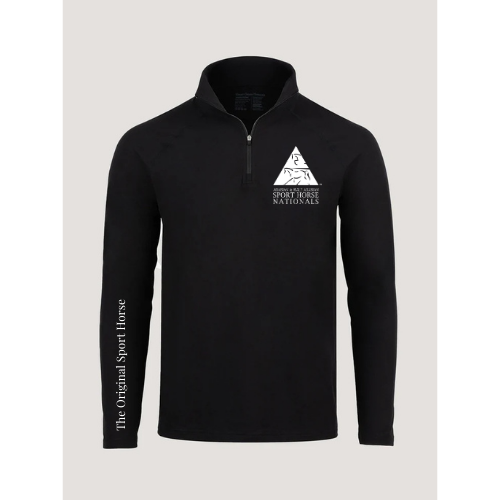 SHN Black 1/4 Zip New