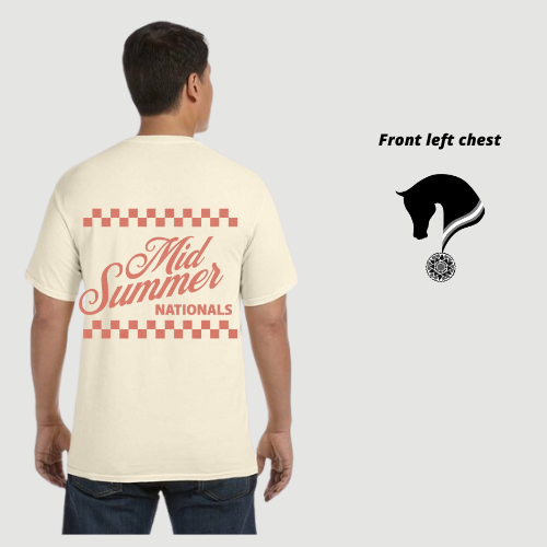 MSN Checkered T-Shirt