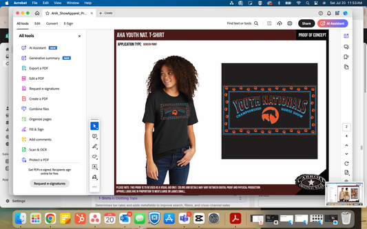 YNL Black T Shirt