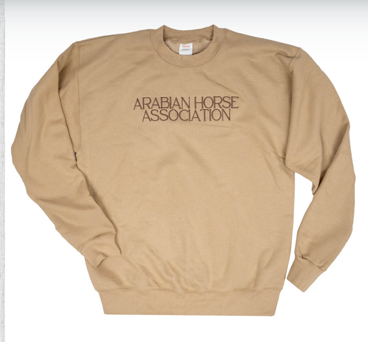 AHA CREW SWEATSHIRT PEBBLE