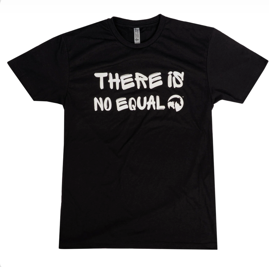 Unisex AHA No Equal Tee - Black