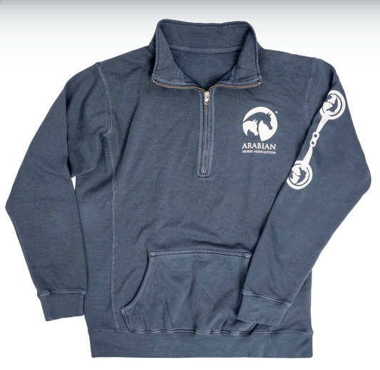 Unisex AHA Quarter Zip - Denim