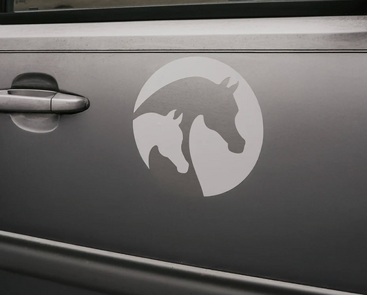 AHA Trailer Sticker - White