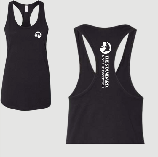 Racerback Tank The Standard YMSN- Black